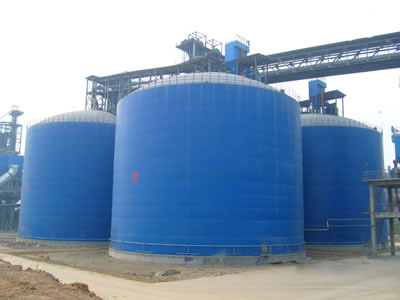 方山水泥钢板库改造