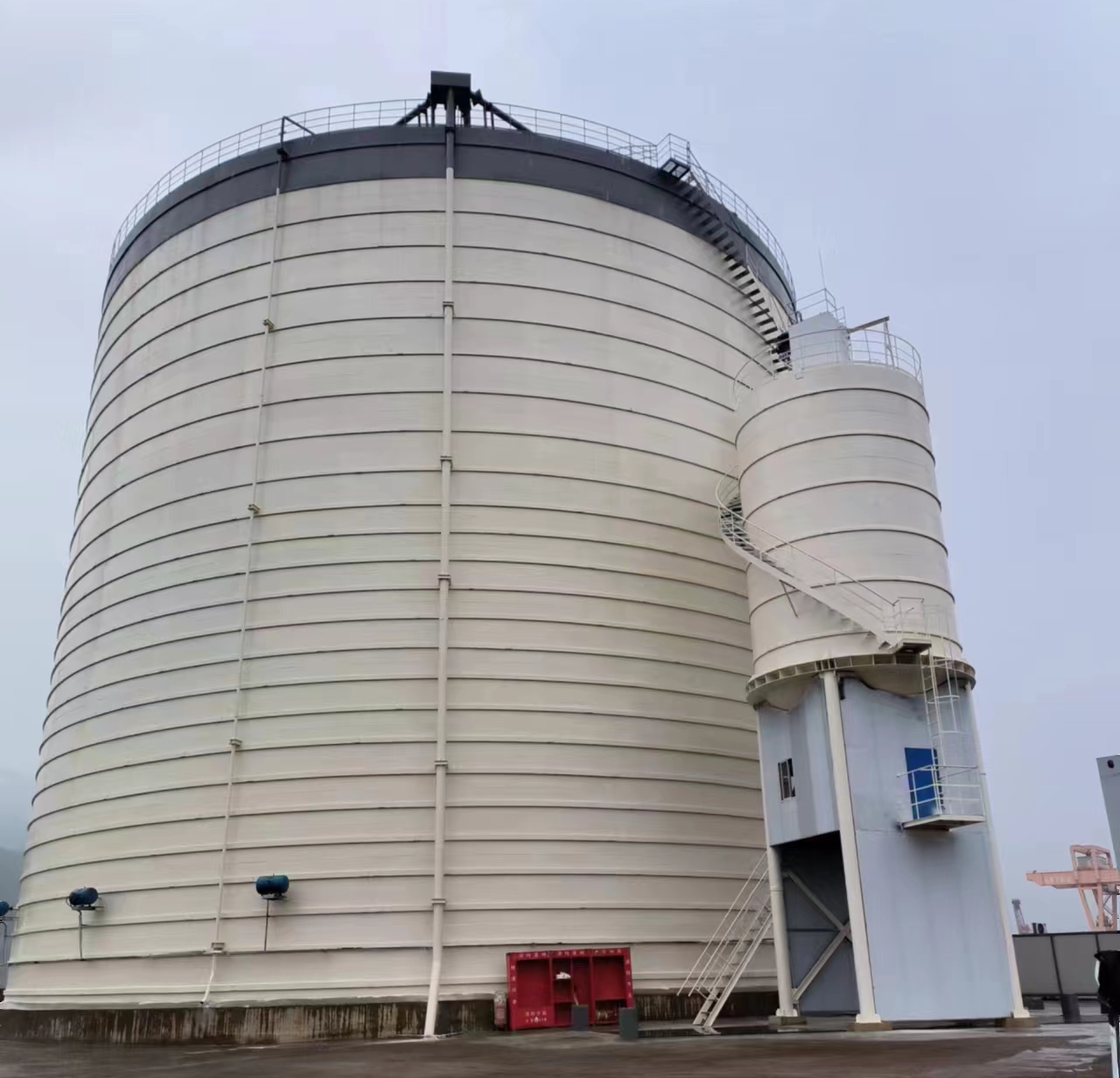 方山10万吨水泥钢板库