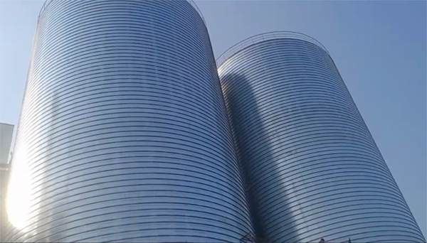 方山2座混凝土高架卷板仓