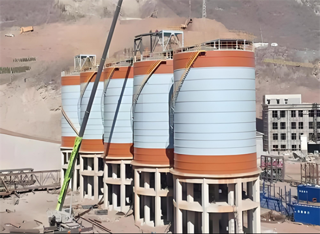 方山高架钢板仓