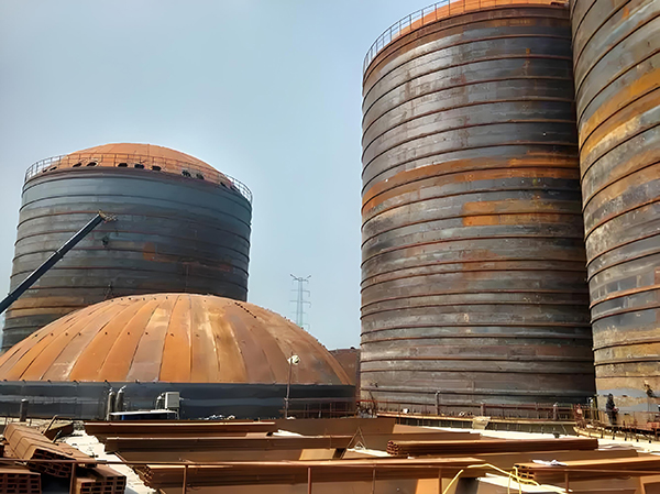 方山焦粉钢板仓